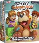 IDEAL | Don't be a Scaredy Bear: The plaster pulling teddy bear game- peel his plasters but beware, he really is a scaredy bear! | Kids Games | For 2-4 Players | Ages 4+