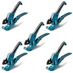 Libraton PVC Pipe Cutter 2-1/2", 5PCS Large PVC Cutters, Plastic Pipe Cutter, PVC Pipe Cutting Tool for Cutting PVC Pipe, PEX Pipe, Plastic Pipes, Improved Blade for Heavy-duty use