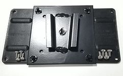 PAW International 200mm x 100mm RV TV Adapter Attached to a Steel TV Bracket