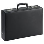 Lorell Carrying Case (Attache) for Document -Black -Vinyl