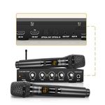 Sound Town Wireless Microphone Karaoke Mixer System with HD ARC, Optical (Toslink), AUX, Supports Smart TV, Media Box, PC, Bluetooth, Soundbar, Receiver (SWM16-MAX)