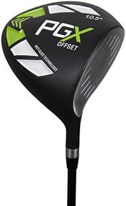 Pinemeadow Golf PGX Offset Driver (Men's, Right Hand, Graphite, Regular), Green,White