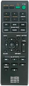 VINABTY RM-ANP084 RM-ANP085 RM-ANP109 RM-ANP110 Control Remoto 4 en 1 reemplazado por Sony el Sistema de Cine en casa SA-CT260 HT-CT26