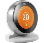 EEEKit White Stand Compatible with Nest Learning Thermostat 3rd and 2nd Generation, Stand Only, No Outlet or Cable Included