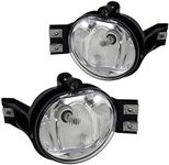 A ABIGAIL Driving Fog Lights Lamps Replacement for 2002 2003 2004 2005 2006 2007 2008 Dodge Ram 1500 2500 3500 Pickup Truck 55077475AE 55077474AE