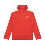 PUMA Boys' T7 Core French Terry Track Jacket