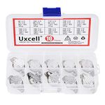 uxcell 10pcs NO KSD301 Thermostat 90-180°C(194-356°F) Temperature Thermal Control Switch 90 100 110 120 130 140 150 160 170 180°C Normally Open Assortment Kit