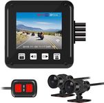 VSYSTO Motorcycle Dash Cam, HD 1080