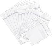 300 PCS Clear Ziplock Bags, Resealable Zipper Poly Bags 3 Sizes Small Plastic Bags Mini Ziplock Bags for Candle Candy Jewelry (2 x 2.8 inch, 2.4 x 3.5 inch, 2.7 x 4 inch)