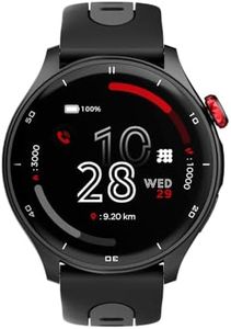 Cubitt Aura Pro Smartwatch/Fitness Tracker with 1.43" Touch AMOLED Screen, Bluetooth Call, Built in GPS, 60+ Sports, Blood Oxygen, Heart Rate, Stress/Sleep Monitor, Waterproof, Step Counter, Compass