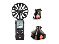 testo 417 set 1 - wing wheel anemometer with measuring funnels