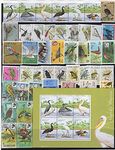 Mahaphilla Birds 50 Different Stamps Including Miniature Sheet Mint Mnh For Advance Collection Multicolor - 5 Years And Up