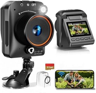 ArzzuNiu 4K Time Lapse Camera with WiFi App Control, 32MP UHD Outdoor Timelapse Camera for Construction Jobsite, Plant Growth, Weather Monitoring & House Building, 2.0" LCD Screen, IP66 Waterproof