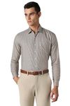 Van Heusen Men's Slim Fit Shirt (VHSFFSLBM90332_Brown 44)