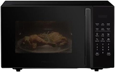 Hisense 900 Watt Microwave With Grill H29MOBS9HGUK, Black, 29 Litre