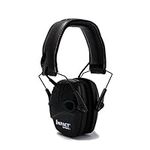 Howard Leight by Honeywell Impact Sport Hear-Through Amplification Over-The-Head Electronic Shooting Earmuff, Black, SNR 25 dB, Audio Input Jack, 1034490