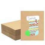 suituts 50 Pack 8X10 Inch Cardboard Sheets, Thick Cardboard Filler Insert Dividers for Packing, Mailing, Shipping Corrugated Cardboard Pads for Crafts, DIY Art