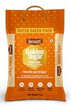 Kesari Golden Sugar Naturally Low GI Sugar | No Chemicals | Rich in minerals and antioxidants | Healthy sugar alternate for Brown sugar, White sugar 5kg pack