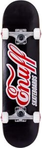 Enuff Skateboards Classic Logo Skateboard, Adult Unisex, Black (Black), 7.75"