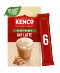 Kenco Plant Based Oat Latte Instant Coffee Sachets x6 (Pack of 5, Total 30 Sachets)