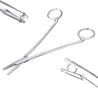 DJCIW 7" Ring Opening and Closing Pliers, 2 in 1 Rings Pliers Tool for Piercing Jewelry CBRs Opening Captive Bead Segment Rings Small Stubborn Hoops Nose Rings Clicker Rings