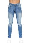 Duck and Cover - Mens 'MAYLEAD' Everyday Essential Slim Fit Jeans (40W / 32L, Lightwash)