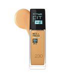 Maybelline New York Liquid Foundation, Matte Finish, With SPF, Absorbs Oil, Fit Me Matte + Poreless, 230 Natural Buff, 30 ml