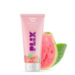 PLIX - THE PLANT FIX Spf 50+ Guava Glow Invisible Sunscreen For All Skin Type With Pa +++|For Uv A,Uv B&Blue Light Protection With Ceramides,Vitamin C&Hyaluronic Acid|No White Cast,Cruelty-Free|50 G