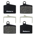 Gekors Semi-Metallic Bicycle Disc Brake Pads for Hayes Dyno/Radar/Ryde,2 Pairs