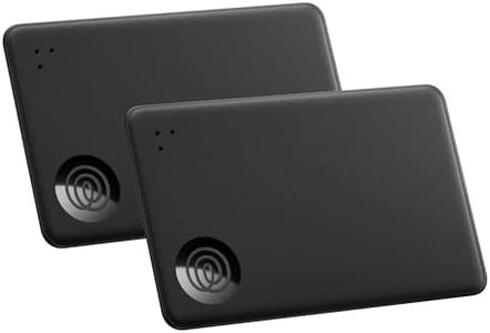 Tile by Life360 Slim (2024) - Wallet Finder, Bluetooth Tracker and Item Locator for Luggage Tags, Passports and More. Both iOS and Android Compatible. Phone Finder. 2-Pack (Black)