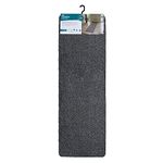 JVL 01-885CH Tanami Two tone Fleck Barrier Runner Door Mat, Charcoal, 50 x 150 cm