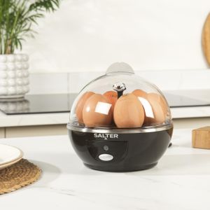 Salter Electric Egg Cooker – 6 Egg Boiler, Poacher, Easy Clean, 430W
