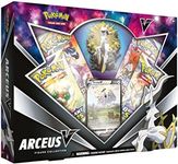 Pokémon TCG: Arceus V Figure Collection (1 Foil Promo Card, 1 Sculpted Figure & 4 Booster Packs)