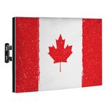 Outdoor TV Cover 52-55 Inch | Waterproof and Weatherproof TV Covers | Outdoor TV Enclosure | Smart Shield TV Screen Protector for Outside TV | Cover for Moving | TV Display Protectors – Canadian Flag