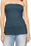Women's Cotton Tube Top Teal 4X