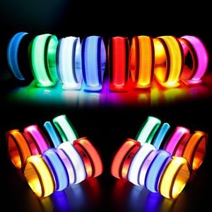 24 PCS LED Glow Bracelets, Light Up Bracelets for Kids Adults - Glow in The Dark Party Bracelets Favors Supplies for Christmas, Concerts, Festivals, Game Prizes, Sports, Rave Accessories.