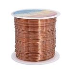 328 Feet Tarnish Resistant Copper Wires 24 Gauge/0.5mm Jewelry Craft Wires Beading Wire for Jewelry Making, Wire Wrapping and Crafting(Copper)