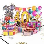 Magic Ants 40th Birthday Card Pop U