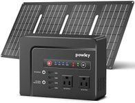 Powkey Solar Generator with Panel,