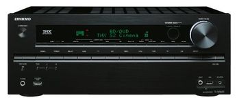 Onkyo TX-NR609 7.2 AV-Receiver (THX, 4K Upscaling, Audio-Streaming, iPhone/iPod über USB) schwarz