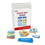 hand2mind Sound Wall Kit, Phonemic Awareness, Phonemic Chart, Letter Sounds, Speech for Kids, Speech Therapy Materials, Phonics for Kindergarten, Speech Therapy Tools, Reading Posters (169 Cards)