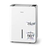 Max 25L Dehumidifier for Home, Applicable to 200m³ (50m²), AEOCKY Smart Compressor Dehumidifier with Drain Hose, for Drying Clothes, Bedroom, Bathroom, Basement