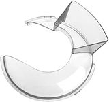 Veterger Replacement Parts Pouring Shield,Compatible with Kitchenaid 6 Quart tilt head stand mixer stainless steel bowls