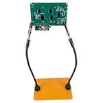 AZ-Delivery Magnetic Third Hand Soldering Station - Professional Soldering Aid with 2 Adjustable Helping Arms, Board Holder & Small Crocodile Clips - Ideal as Soldering Accessories & Learning to