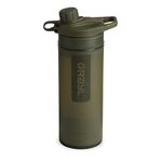 GRAYL GeoPress 710 ml Outdoor Water Filter Drinking Water I Eliminates 99.99% of All Bacteria and Viruses I Perfect for Camping, Survival and Travel (Olive Drab)