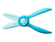 Fiskars 1064066 Children's Scissors for Ages 2 and Above Learn to Cut, Length: 13 cm, Plastic Blades and Handles, Teal, Starter