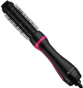 Revlon One Step Volumiser Blowout Brush and Root Booster, Black