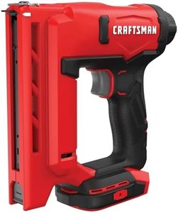 CRAFTSMAN V20 Staple Gun, 3/8 in. Wide Crown Stapler, Cordless Staple Gun Battery Powered, Tool Only (CMCN410B )