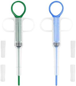 KARAA 2 Pcs Dispensador de medicamentos para Perro Gato Dispensador de píldoras para medicamentos para Perro GatoMascota