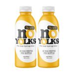 NO YOLKS | Free Range Liquid Egg Whites | High in Protein | 100% Natural | 970ml/1kg (2 Bottle)